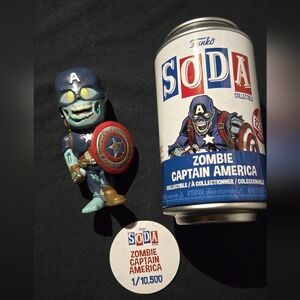 Funko Soda Zombie Captain America